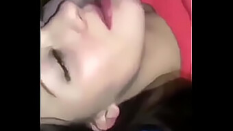 Homemade Video Of Girlfriend Giving A Blowjob And Swallowing