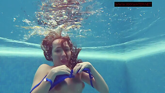 Lina Mercury'S Big Natural Tits Are A Sight To Behold Underwater