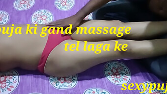 Ass And Oil: A Cheating Indian Milf Gets An Oil Massage And Enjoys Sexypuja In Hindi Hd Video