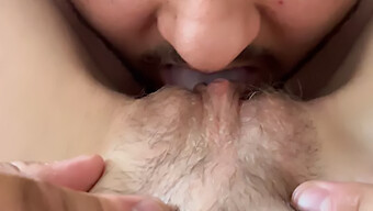 Amateur British Couple Explores The Pleasures Of Pussy Licking