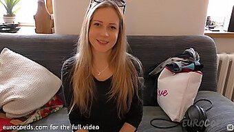 Petite European Teen Gets Her First Taste Of Nude In Porn Video