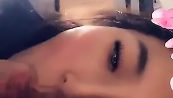 Asian Babe Gives A Sensual Blowjob On Snapchat