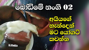 Sri Lankan Teen Gives A Cum-Filled Blowjob And Swallows