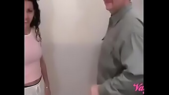 Dutch Grandpa Gets A Blowjob From An Arab Teen