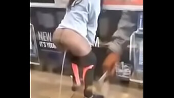 Watch A Naughty Woman Get Peed On In Public And Enjoy It