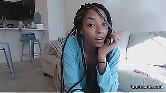 A Deep And Satisfying Orgasm From A Black Teen On Cam