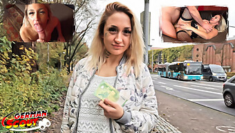 German Teen Gina Cheats On Her Girlfriend With A Street Prostitute