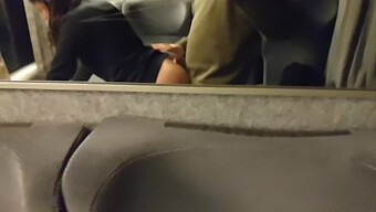 Intense Public Sex With An Amateur French Girl On A Train