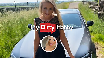 Die Deutsche Blondine Taiga Laloca Bekommt Nach Einem Blowjob Im Auto Einen Cumshot Auf Ihr Gesicht - Mydirtyhobby