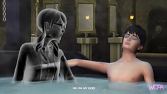 Uncensored Hentai Porn Featuring Mickey Potter And Moaning Myrtle