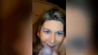 Mature Milf Gives Blowjob And Receives Cumshot