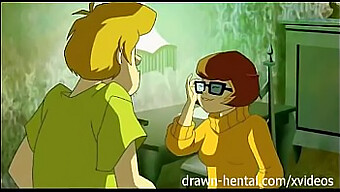 Sjov Tegneserie Pige Velma Nyder Anal Nydelse I Scooby Doo Hentai Video