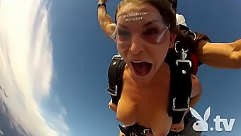 Experience The Thrill Of Skydiving With A Sexy Playboy In Hd