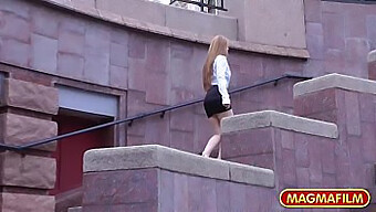 Magma Film Presents A Public Masturbation Session Featuring An Amazing Teen