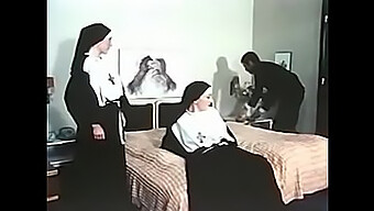 Hairy Nuns Take On Big Cocks And Cum In This Hardcore Video