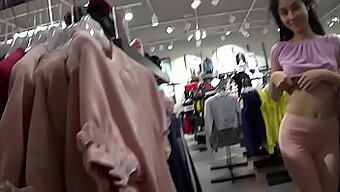 Amateur Sissy Caught On Camera In The Mall