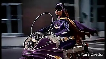 Latex-Clad Batgirl'S Fetish Playtime