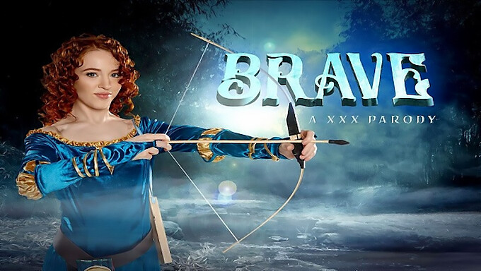 Brave Merida Se Enfrenta A Una Gran Polla En Un Encuentro De Realidad Virtual