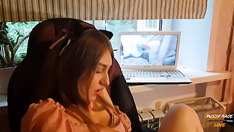 Seductive Russian Teen Gets Her Mouth Filled With Cum After A Hard Gag-Filled Fuck