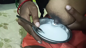 Sapna Dhillon Gives A Steamy Milk Show With Oral And Pussy Action