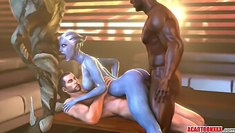 Liara T'Soni'S Big Boobs And Ass Get Pounded In This Hard Cartoon Porn Video