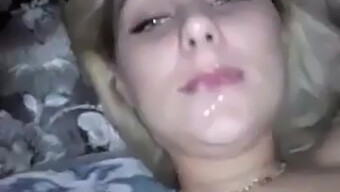 Blonde Wife Swallows Cum In Homemade Pov Video