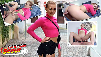 Mała Blond Nastolatka Sandra Zee Bierze Ostro W Tym Castingu