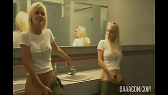 Busty Babes Jesse Jane And Riley Steele Give An Amazing Blowjob In A Threesome